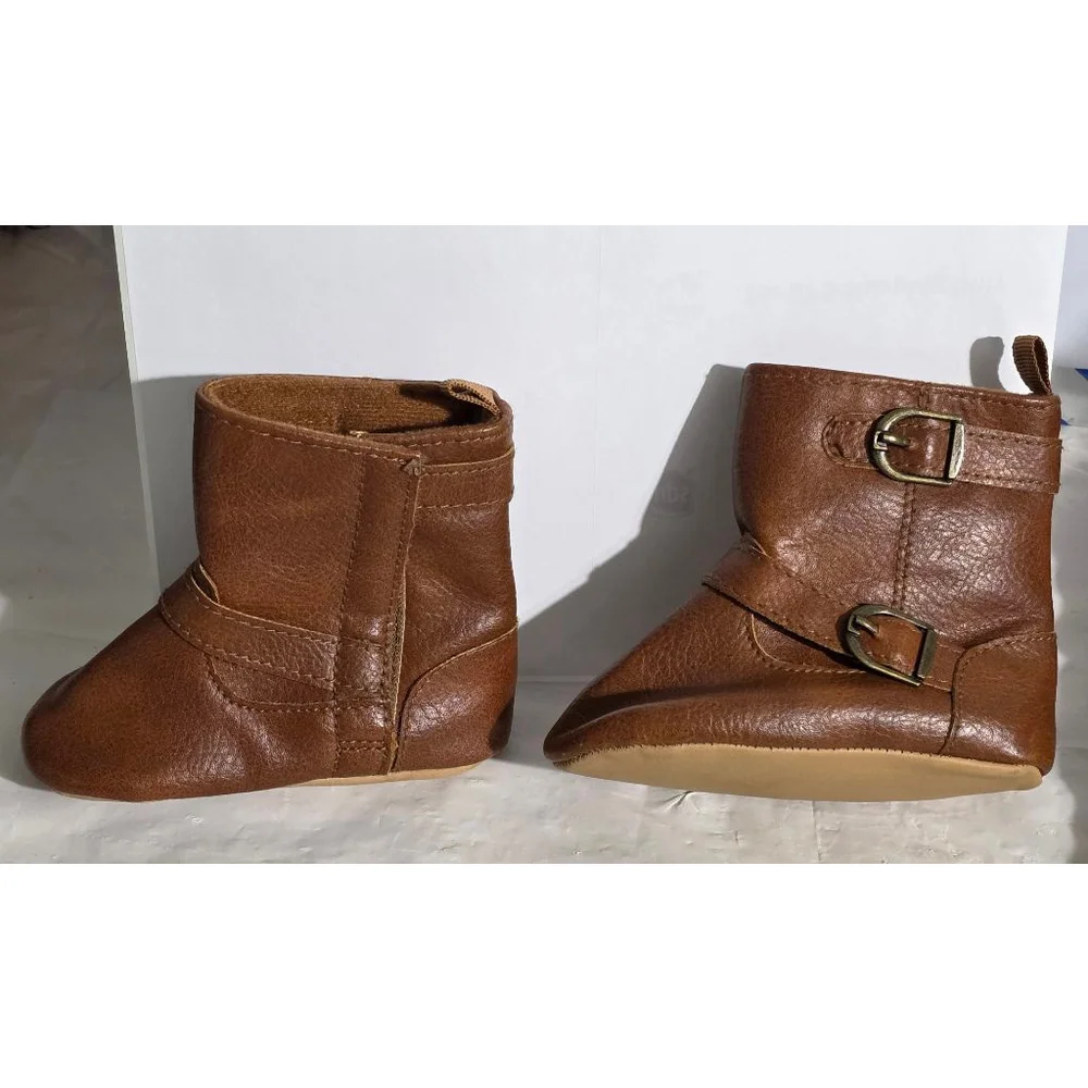 Brown baby Boots‎ Size 3-6M